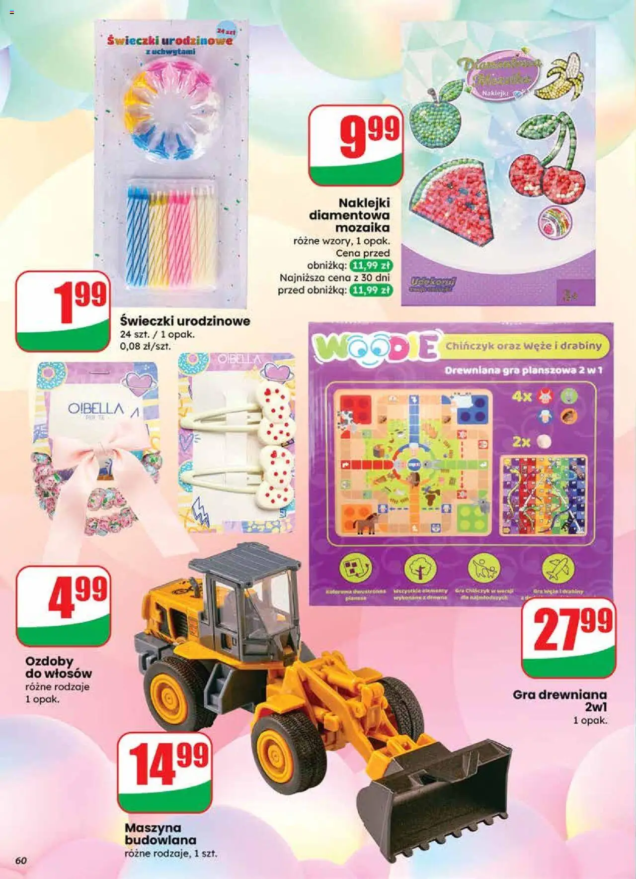 Dino Gazetka od 24.09.2025 | Strona: 60 | Produkty: Gra, Naklejki