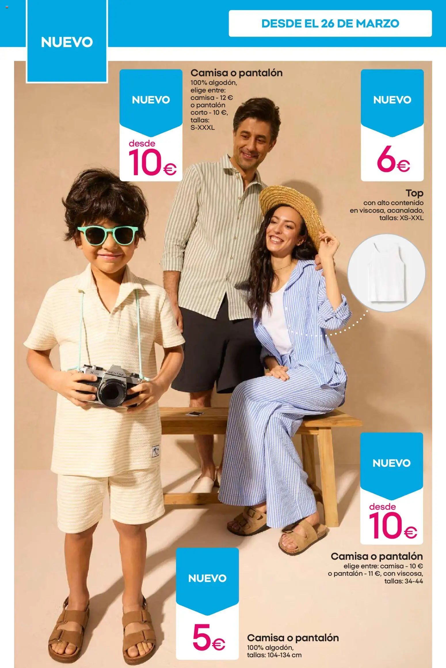 Pepco folleto │ válido desde el 26.03.2026 | Página: 10 | Productos: Camisa, Pantalón corto