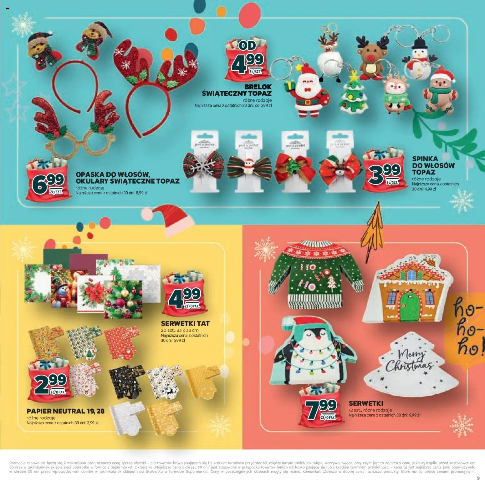 Stokrotka Gazetka - Mikołajki od 20.11.2025 | Strona: 9 | Produkty: Okulary, Stokrotka