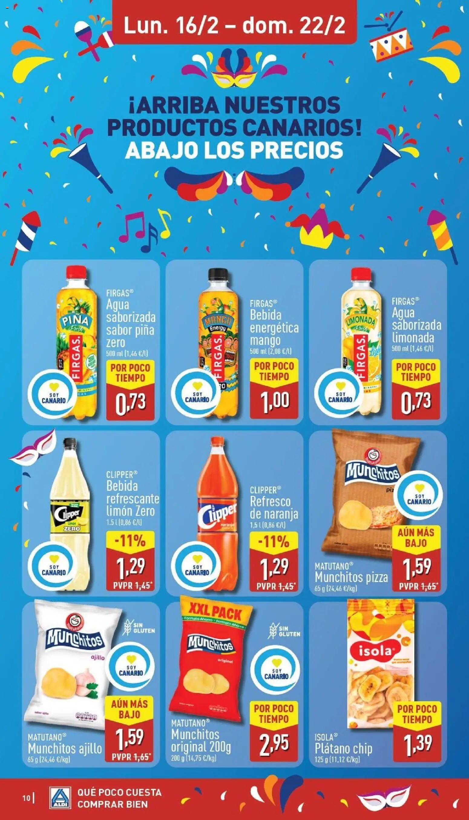 Aldi folleto Canarias │ válido desde el 16.02.2026 | Página: 10