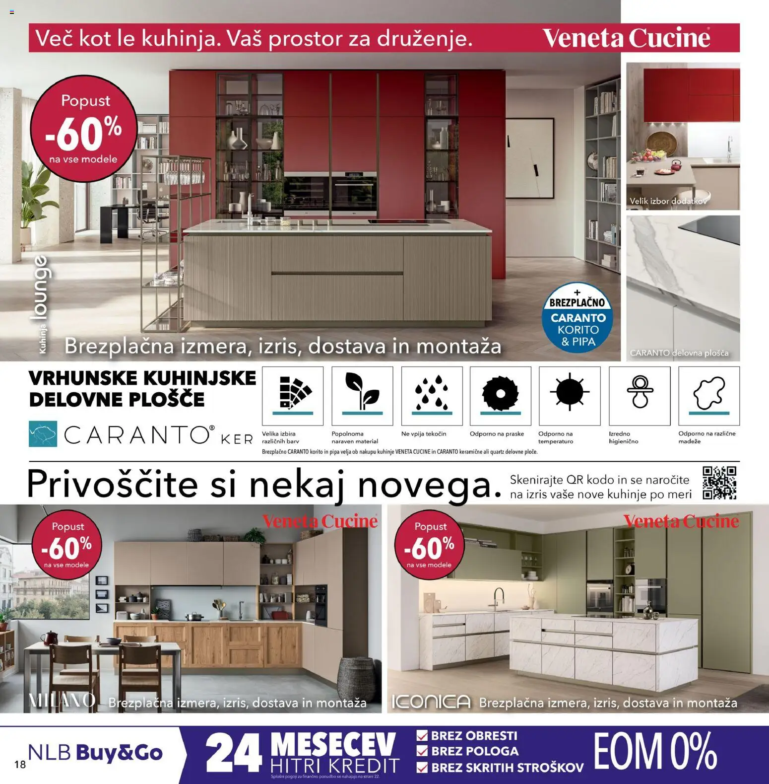Novi Harvey Norman katalog ponudbe – veljaven od 14.01.2026 | Stran: 18 | Izdelki: Kuhinja, Delovna plošča