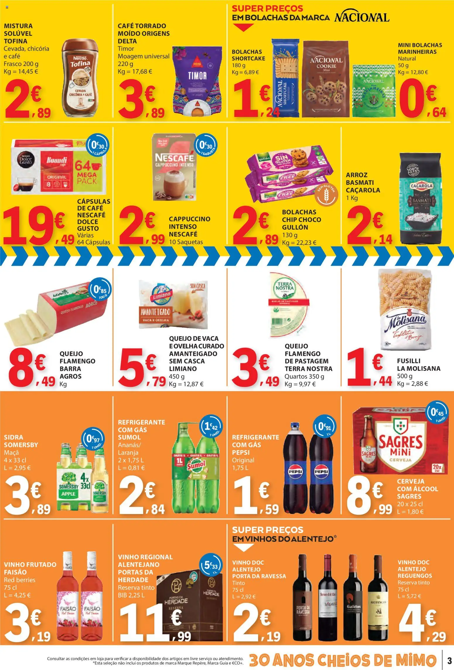 E.Leclerc Catálogo Fim de Semana │ válido de 16.01.2026 | Página: 3 | Produtos: Porta, Queijo, Maça, Cerveja