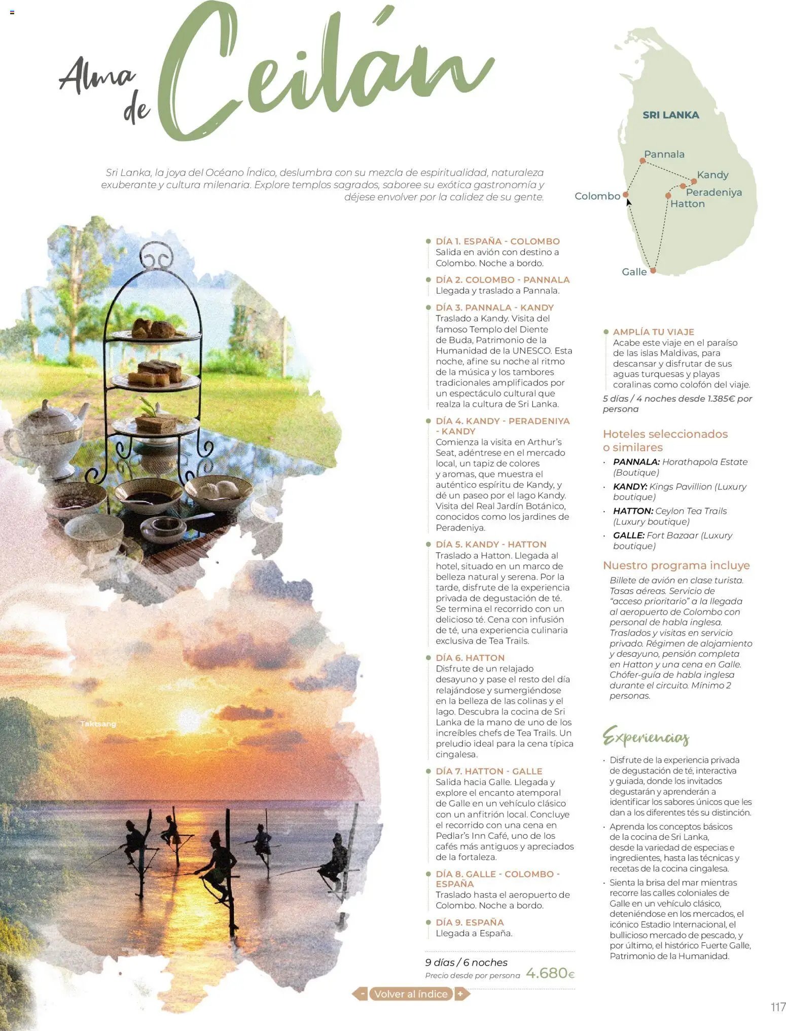 Viajes El Corte Inglés - Catálogo Tourmundial Premium │ válido desde el 01.01.2026 | Página: 119 | Productos: Cocina, Marco