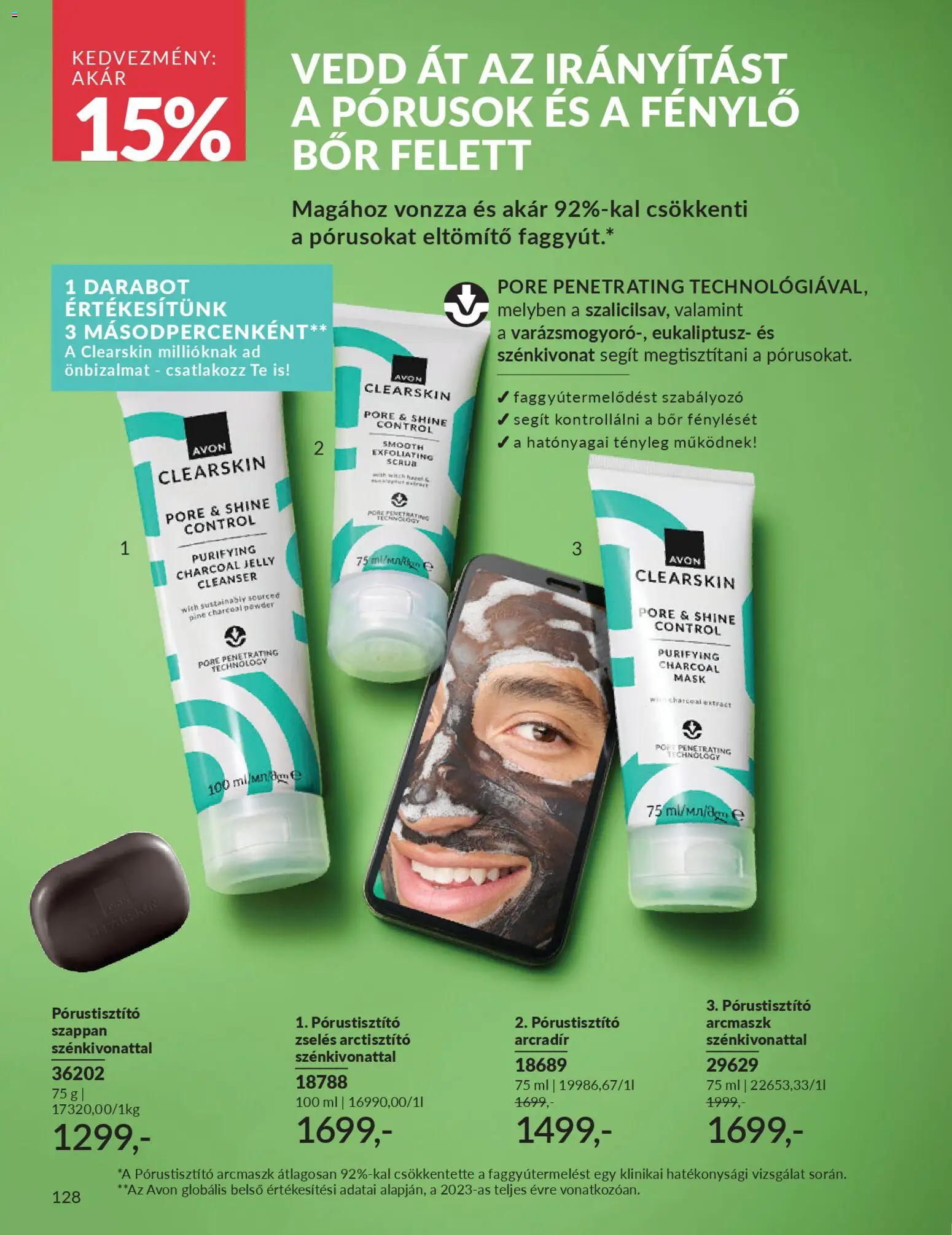 Avon akciós ujság - amely érvényes a következő dátumtól: 01.01.2026 | Oldal: 130 | Termékek: Bor, Szappan