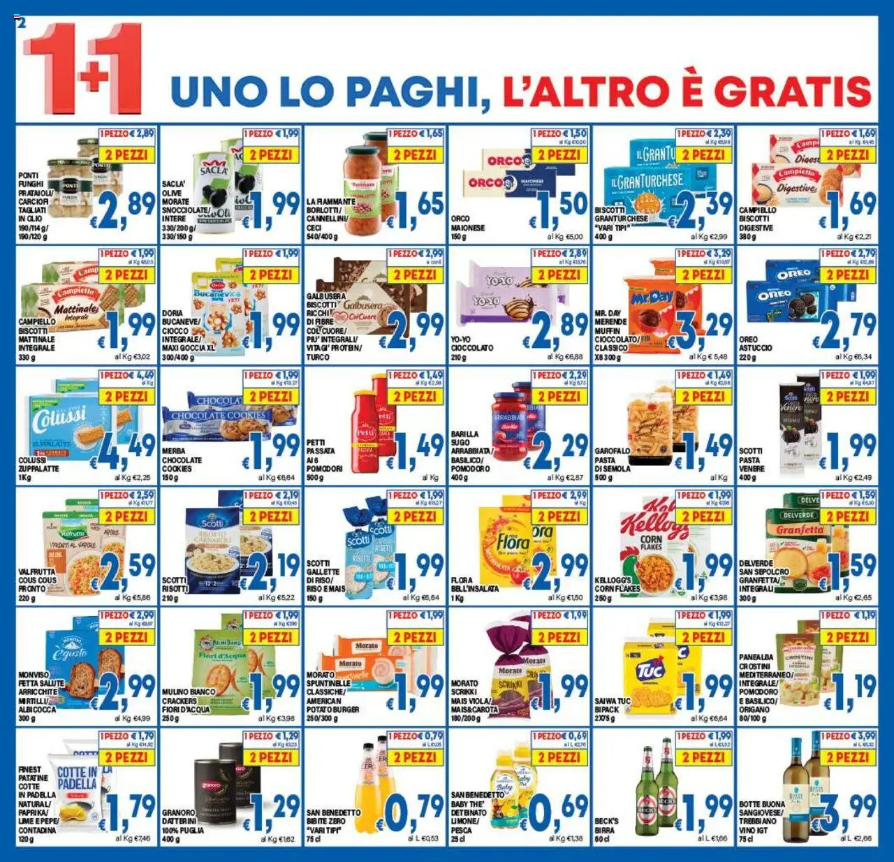 Volantino DEM del 13.06.2025 | Pagina: 2 | Prodotti: Birra, Riso, Maionese, Olive