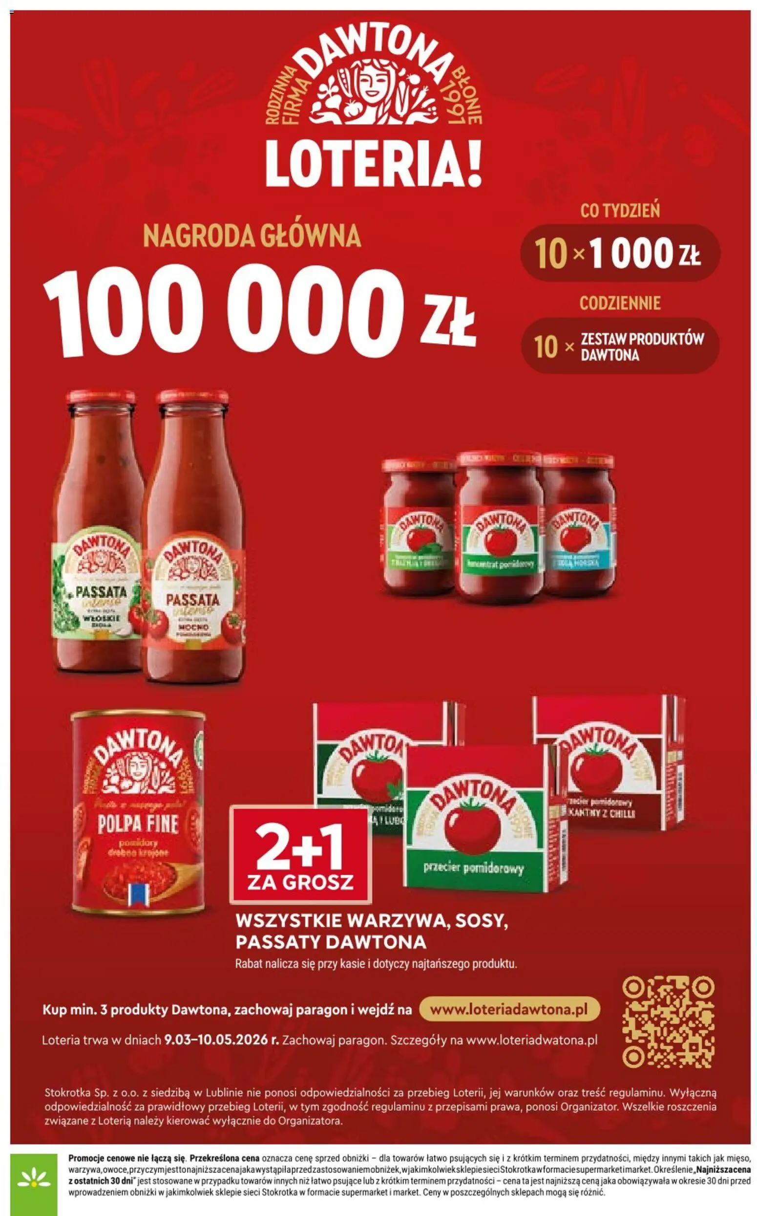 Stokrotka gazetka od 29.04.2026 | Strona: 25 | Produkty: Stokrotka, Przecier pomidorowy