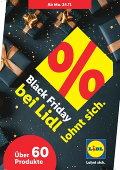 Lidl - Black Friday ab 24.11.2025 gültig
