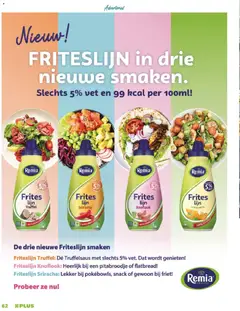 Plus folder - Voorjaarsmagazine - Voorbeeld van een folder van Plus, geldig van 22.03.2026 | Pagina: 62 | Producten: Friet, Lijn, Knoflook