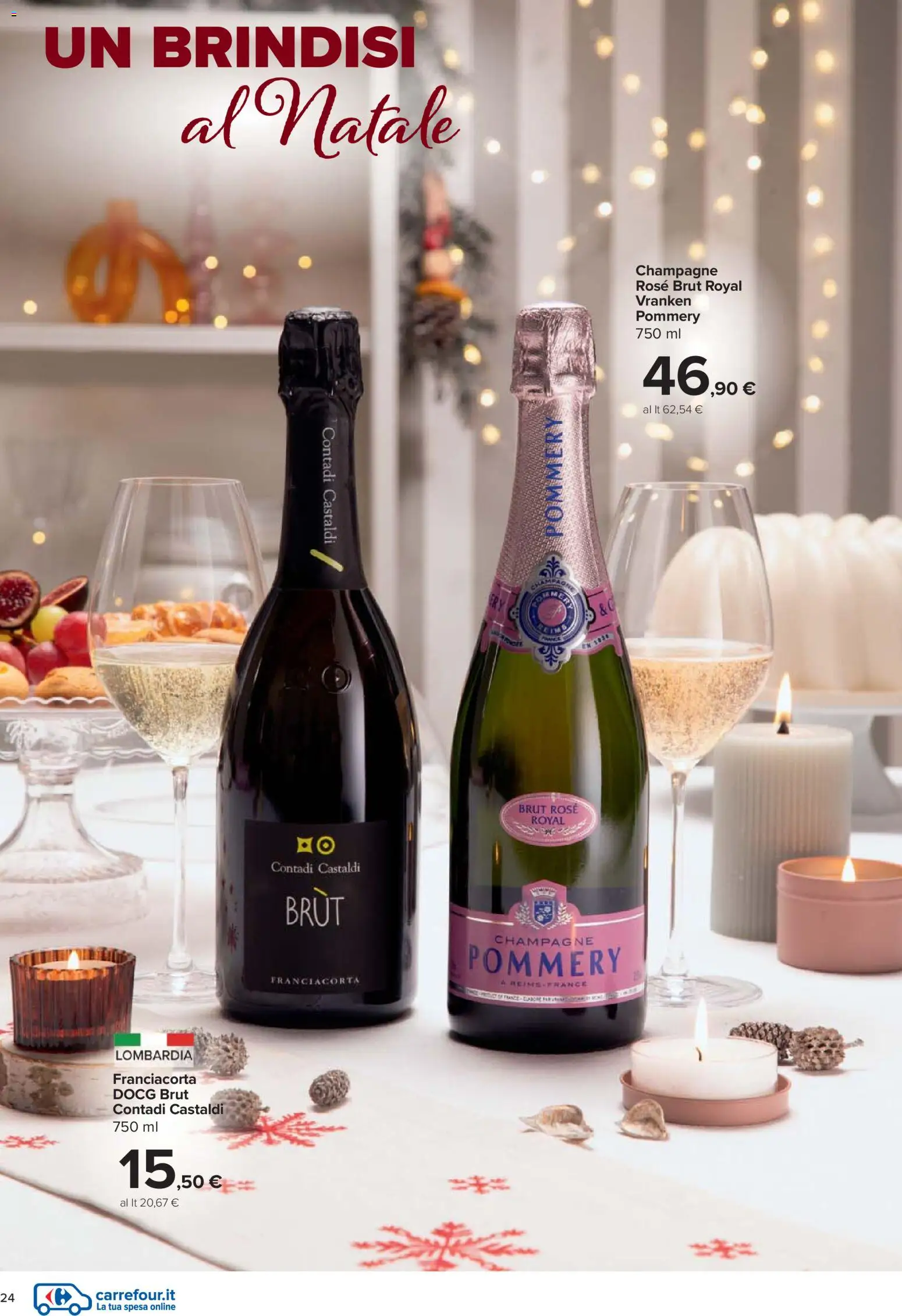 Volantino Carrefour del 27.11.2025 | Pagina: 24 | Prodotti: Champagne