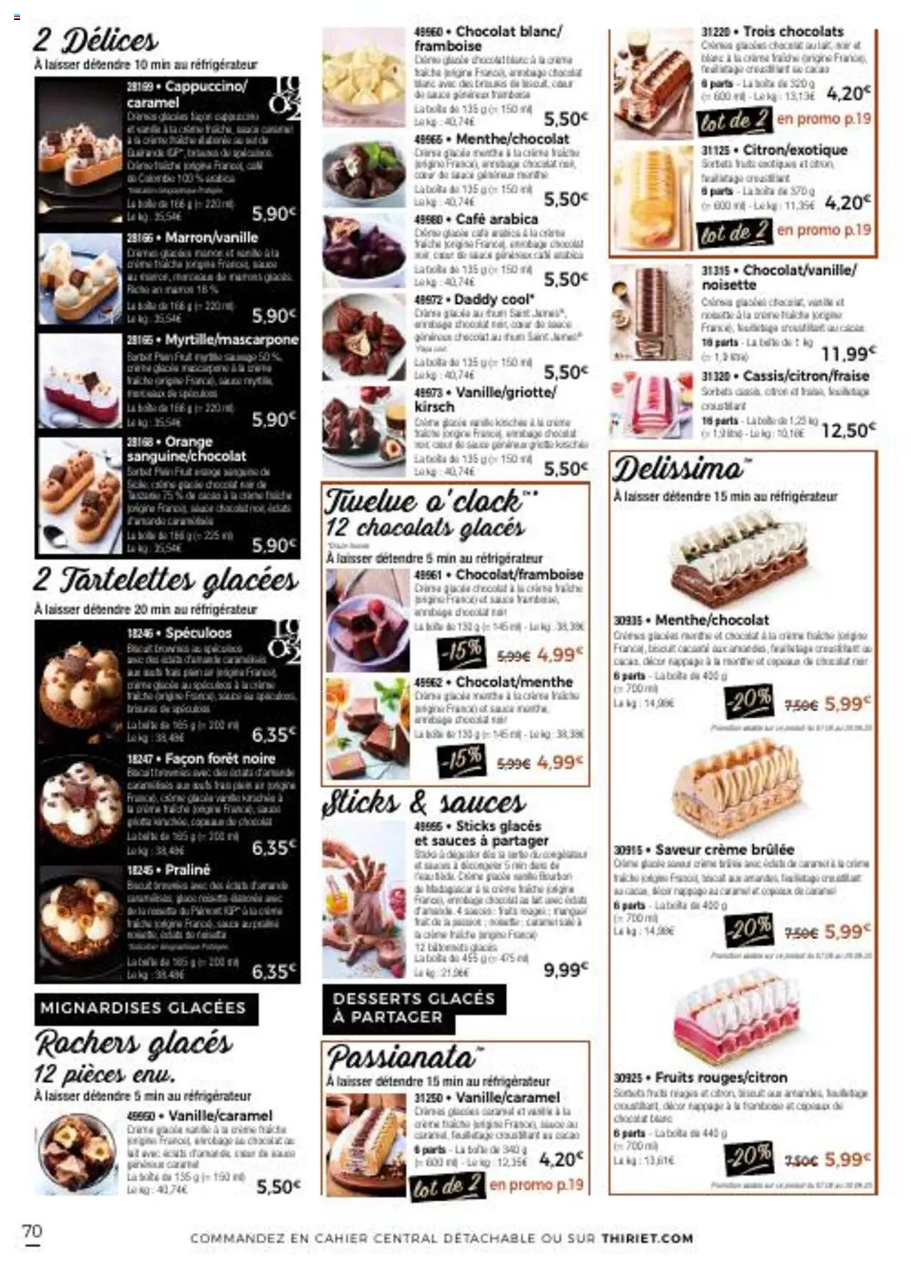  | Page: 70 | Produits: Glaces, Noisette, Réfrigérateur, Spéculoos