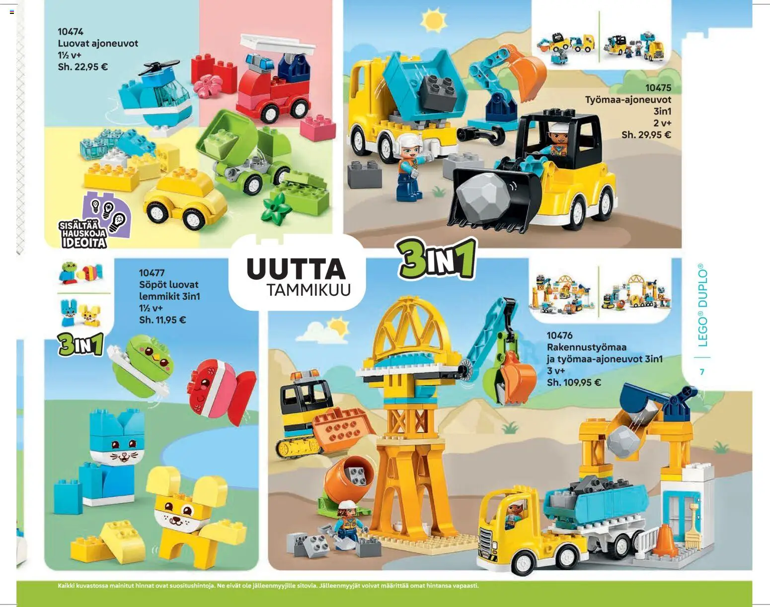 LEGO tarjoukset – voimassa 01.01.2026 alkaen | Sivu: 7