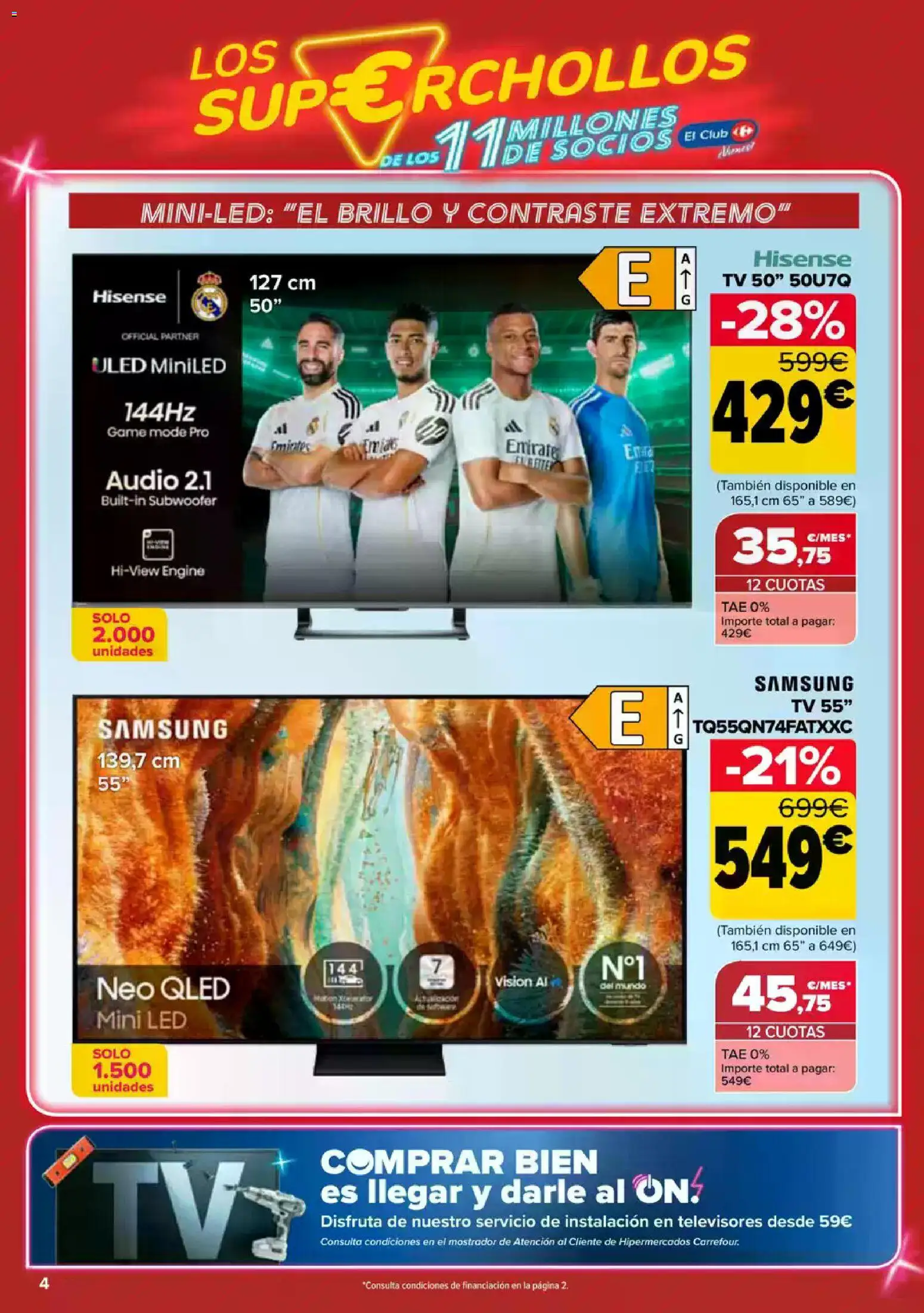 Carrefour Super chollos │ válido desde el 23.04.2026 | Página: 4 | Productos: Audio
