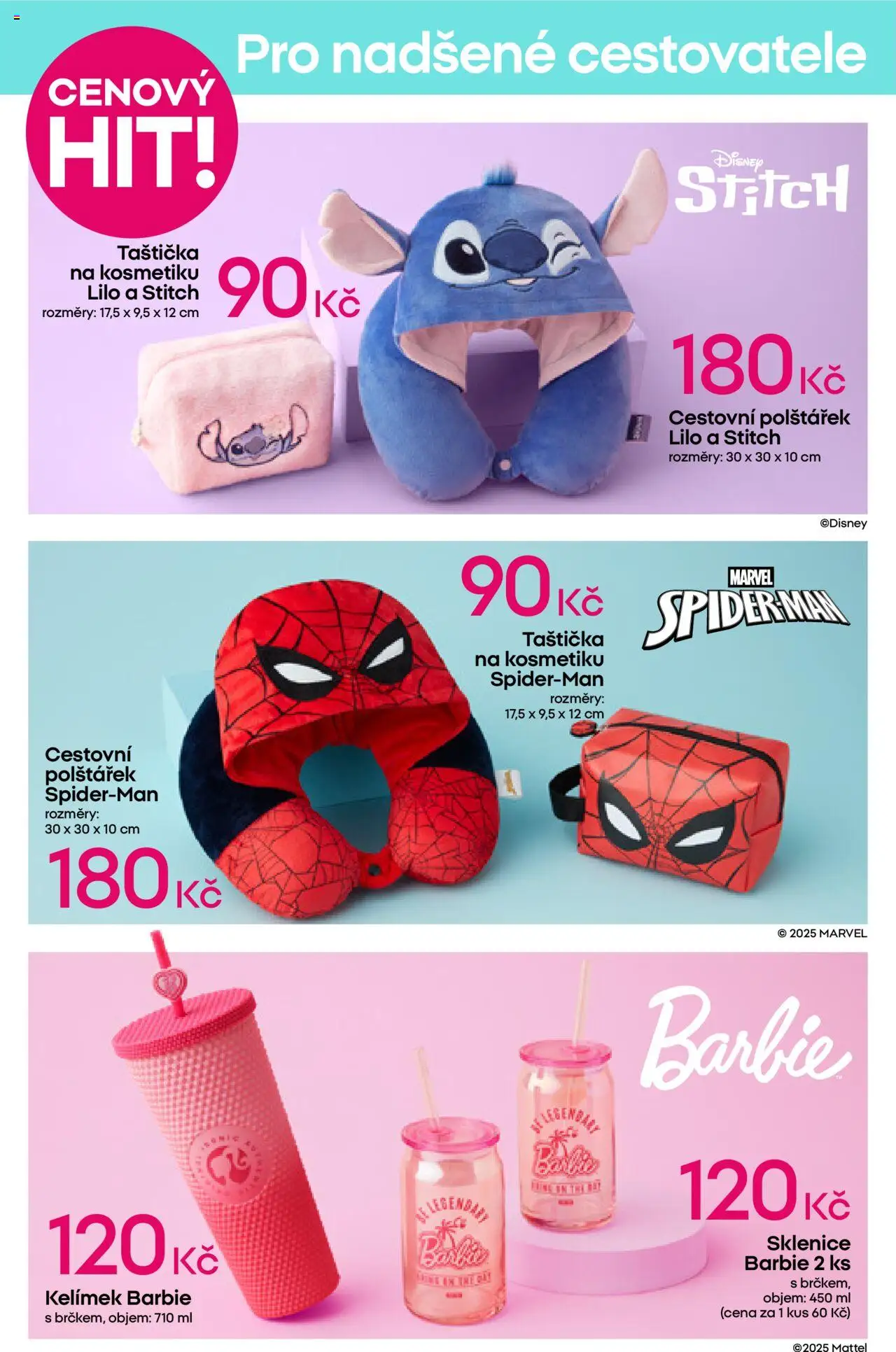 Pepco leták od 05.06.2025 | Strana: 8 | Produkty: Barbie, Sklenice, Stitch