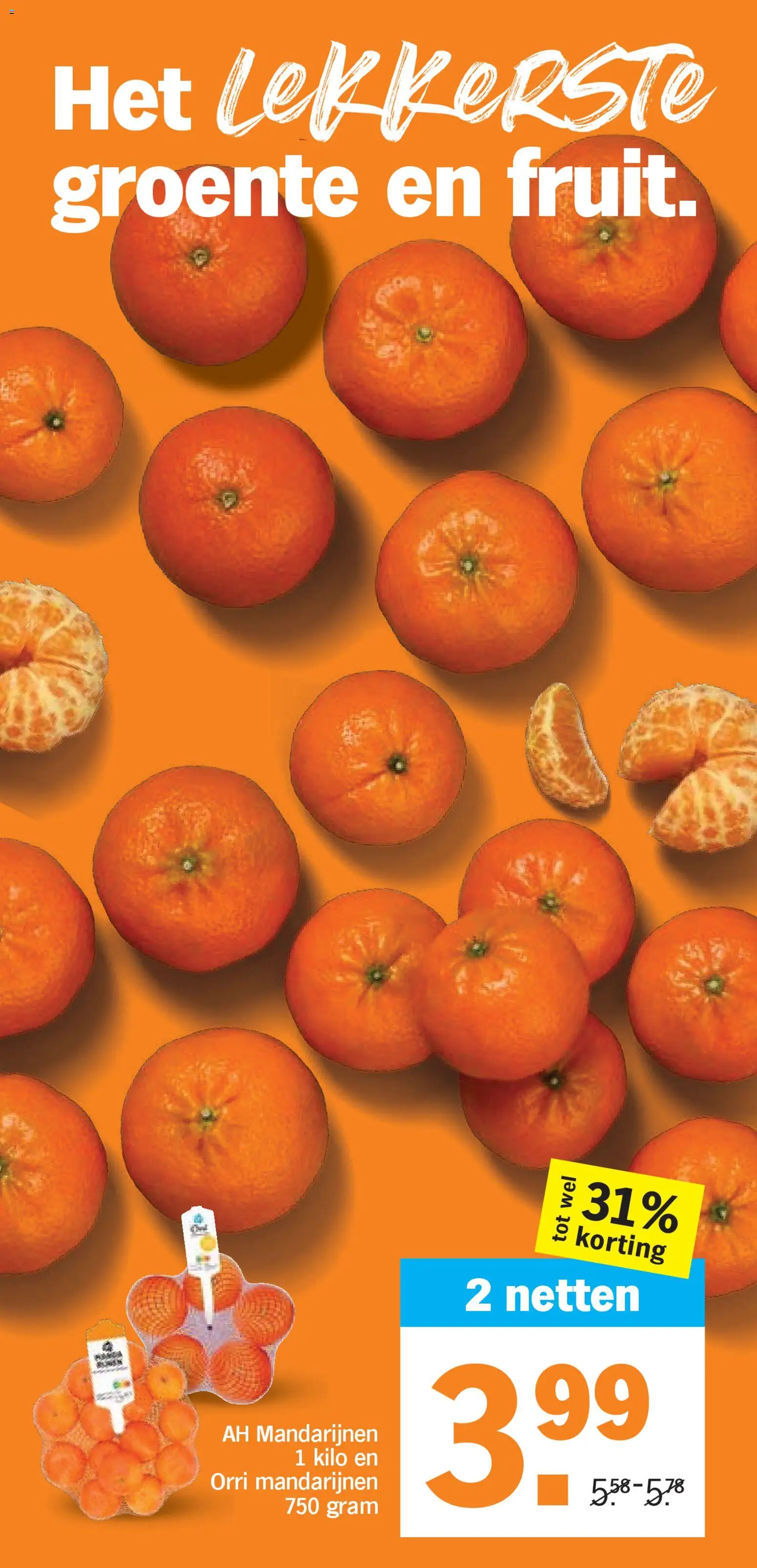 {H1} | Pagina: 15 | Producten: Mandarijnen