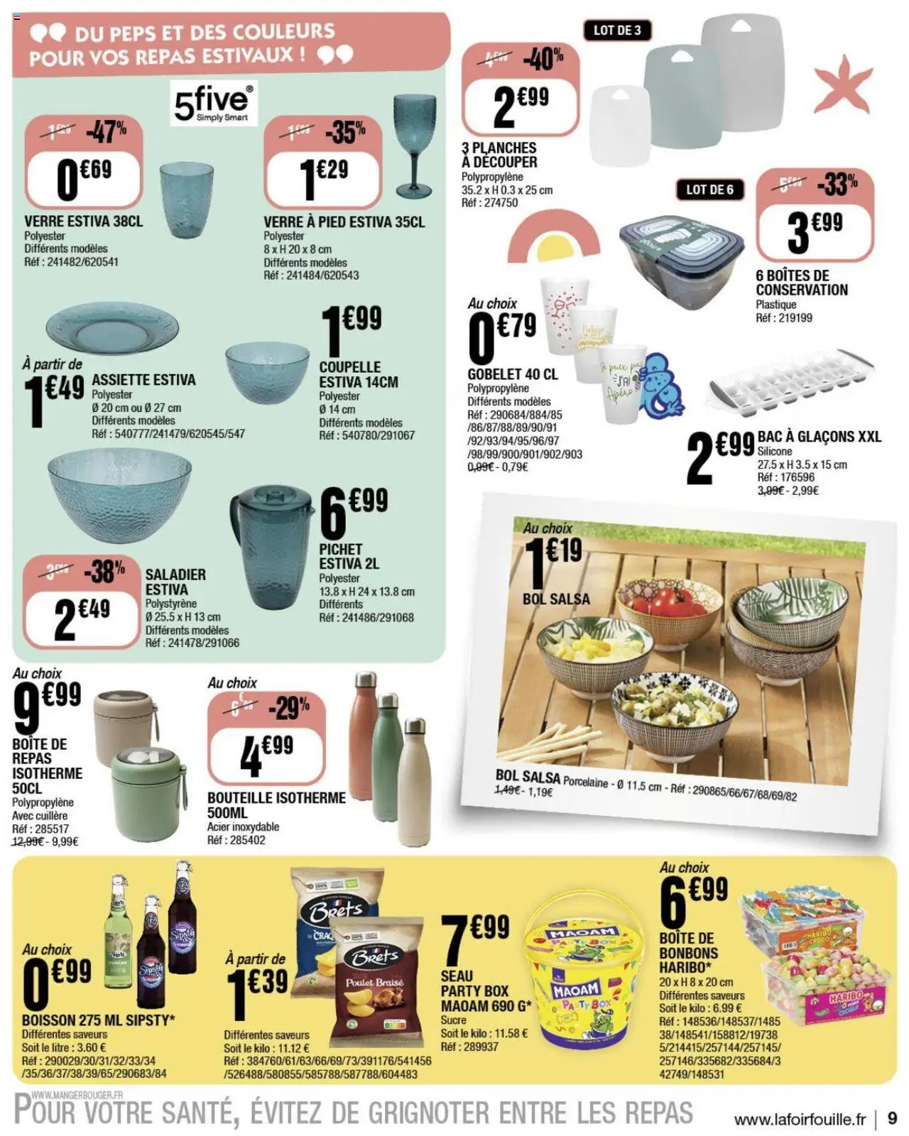 | Page: 9 | Produits: Sucre, Bol, Porcelaine, Bonbons