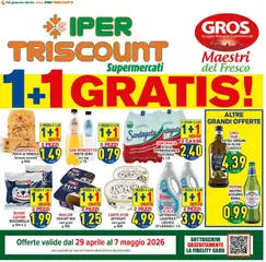 Anteprima del volantino Ipertriscount volantino Roma valido a partire dal 29.04.2026