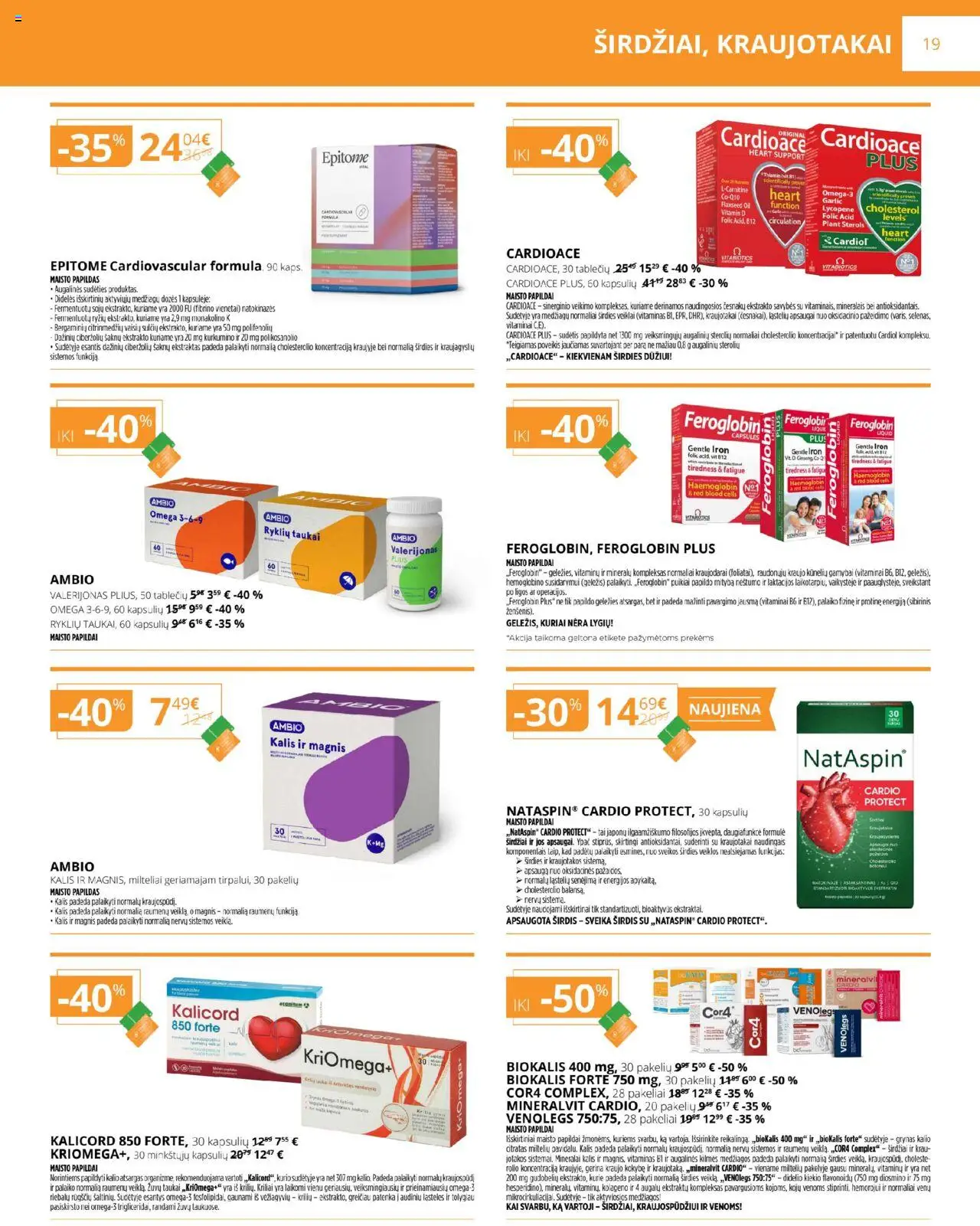Gintarinė - Leidinys│galioja nuo 01.08.2025 | Puslapis: 19