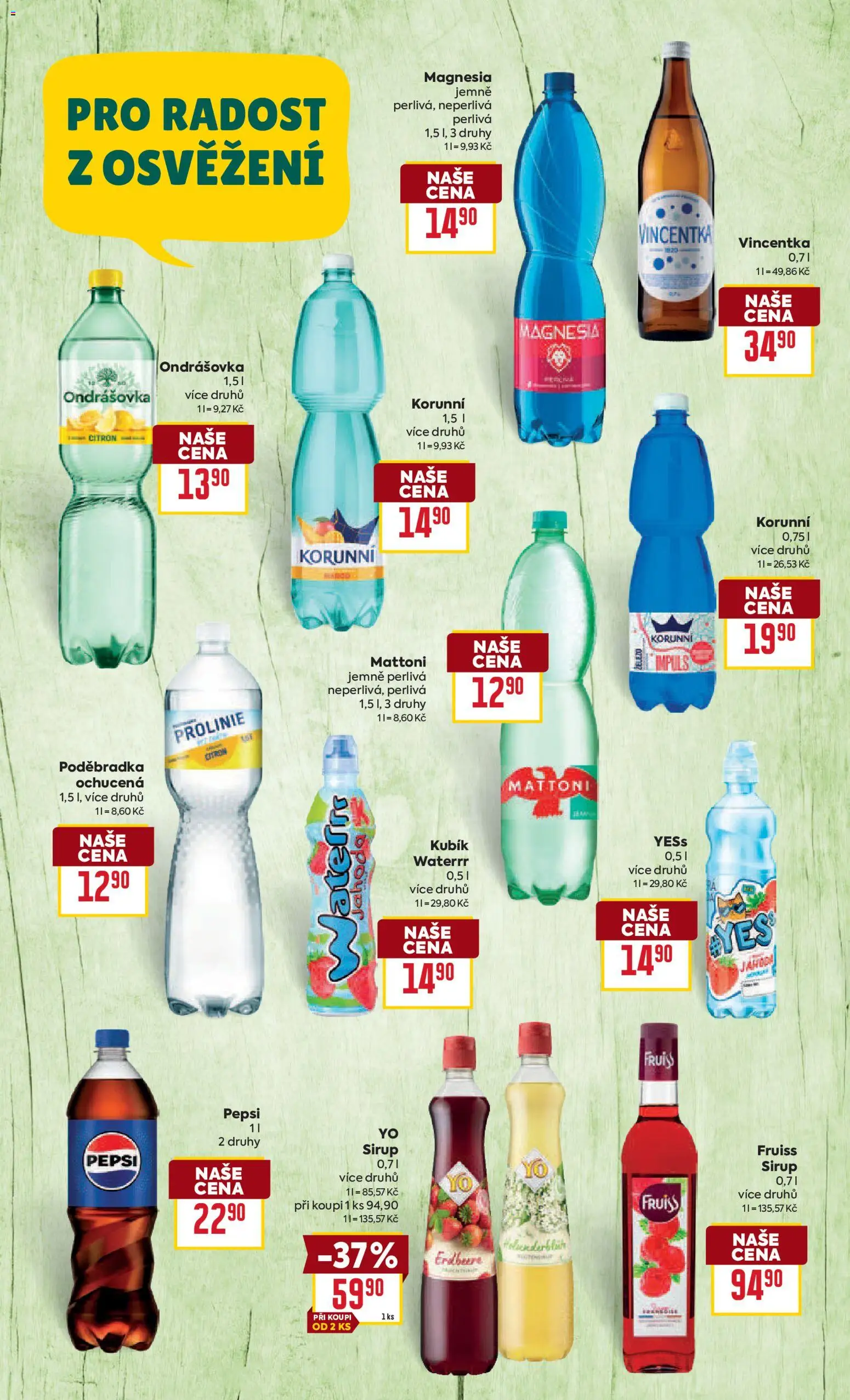 Billa leták - Grilování  od 07.04.2026 | Strana: 22 | Produkty: Pepsi, Poděbradka, Magnesia, Citron