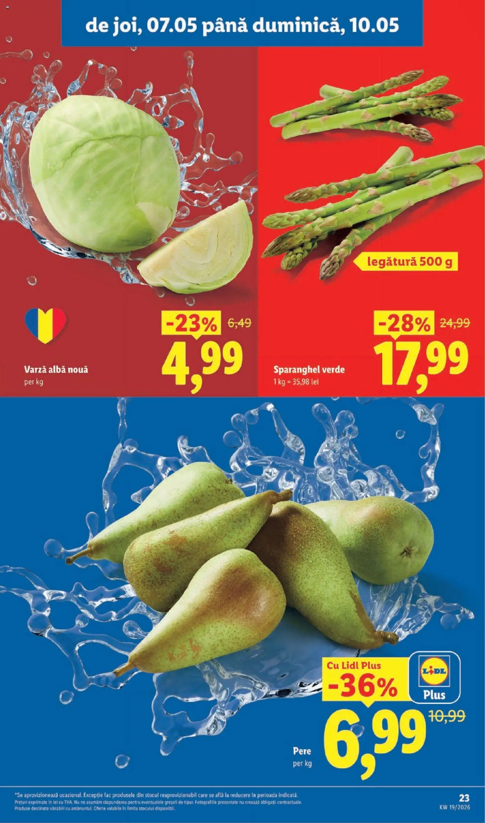 Noul catalog Lidl – valabil de la 04.05.2026 | Pagină: 23 | Produse: Varză