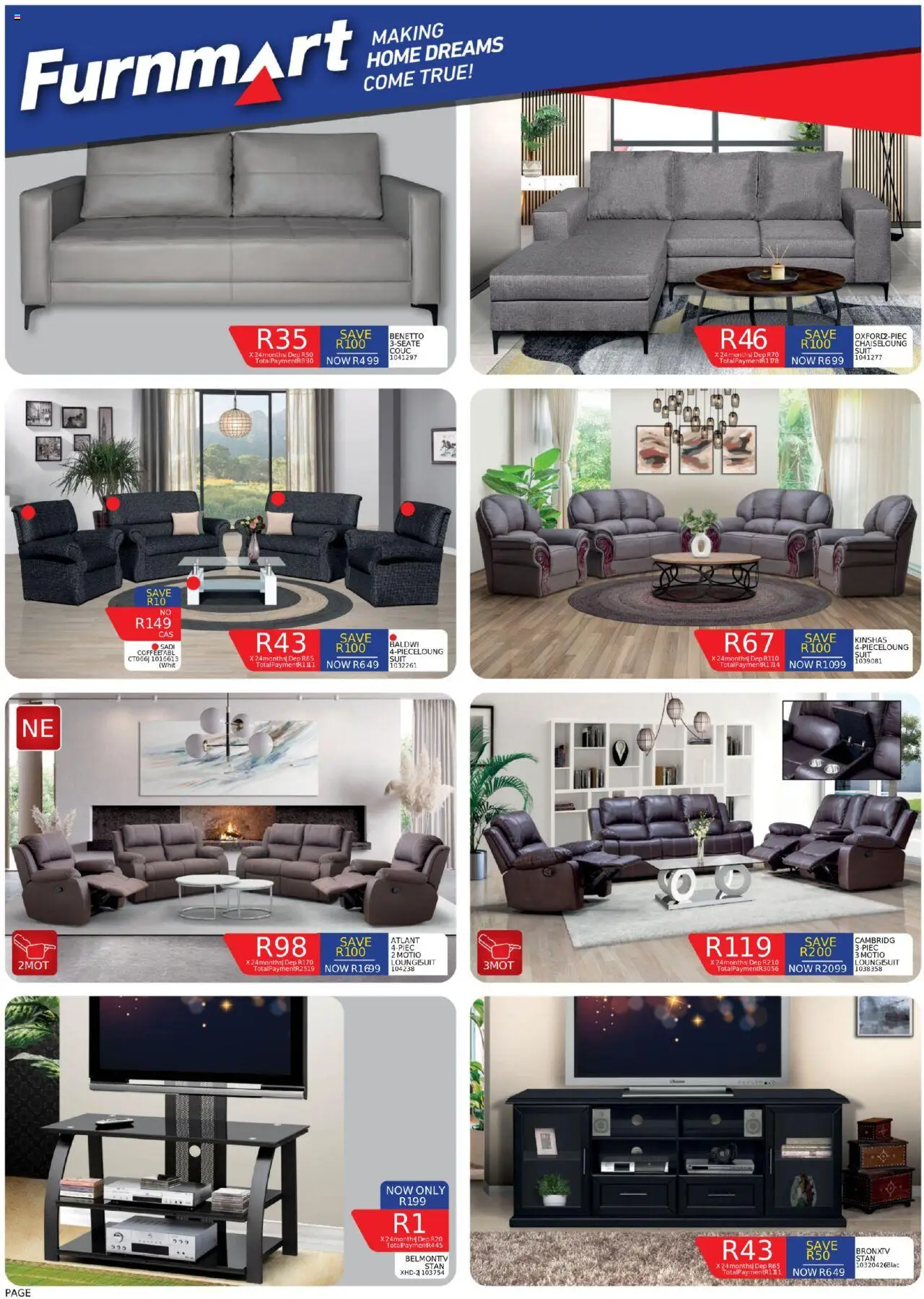 New Furnmart catalogue – valid from 13.10.2025 | Page: 4 | Products: Suit
