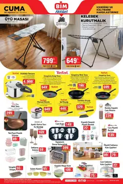 BİM Katalog - 08.08.2025 tarihinden itibaren geçerlidir | Sayfa: 4 | Ürünler: Kahve, Su, Saklama kutusu, Ütü