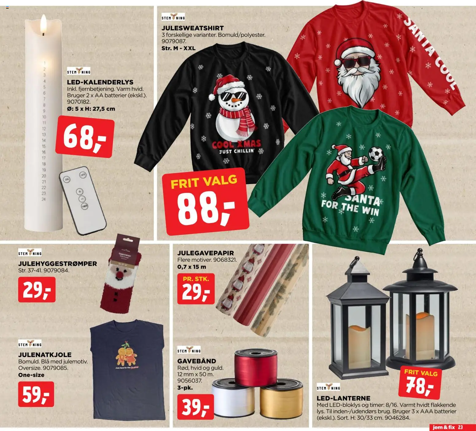 Jem & fix tilbudsavis – gyldig fra 02.11.2025 | Side: 23 | Produkter: Batterier