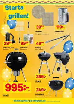 City Gross erbjudanden - Förhandsvisning av reklamblad från butik City Gross aktuell från 30.03.2026 | Sida: 13 | Produkter: Grillborste