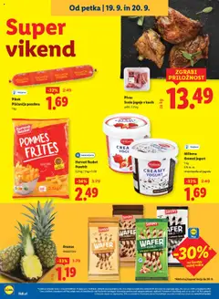 Novi Lidl katalog ponudbe – veljaven od 18.09.2025 | Stran: 36 | Izdelki: Jogurt, Ananas