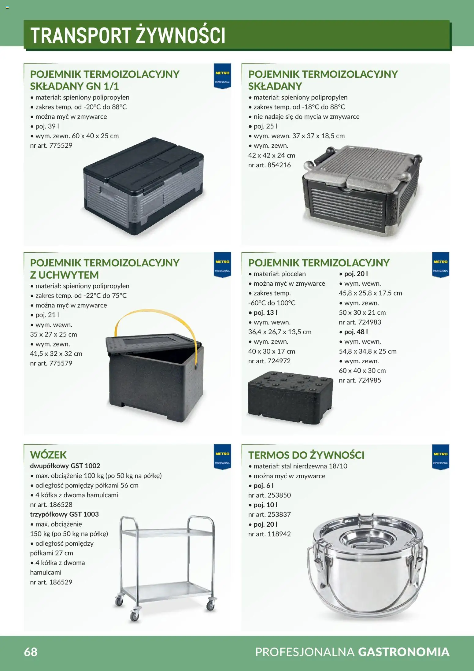 Makro Gazetka - Profesjonalna Gastronomia od 01.02.2026 | Strona: 68