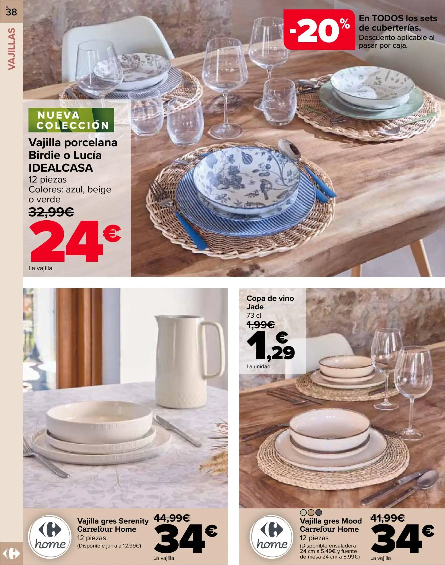 Carrefour folleto │ válido desde el 09.01.2026 | Página: 38 | Productos: Vino, Βρεφικό κρεβάτι, Mesa