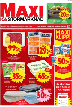 ICA Maxi - Huddinge - Förhandsvisning av reklamblad från butik ICA Maxi aktuell från 19.01.2026