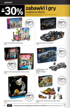 Pogląd oferty "Empik promocje" - ważna od 08.04.2026 | Strona: 74 | Produkty: Bezy, Lego, Gry