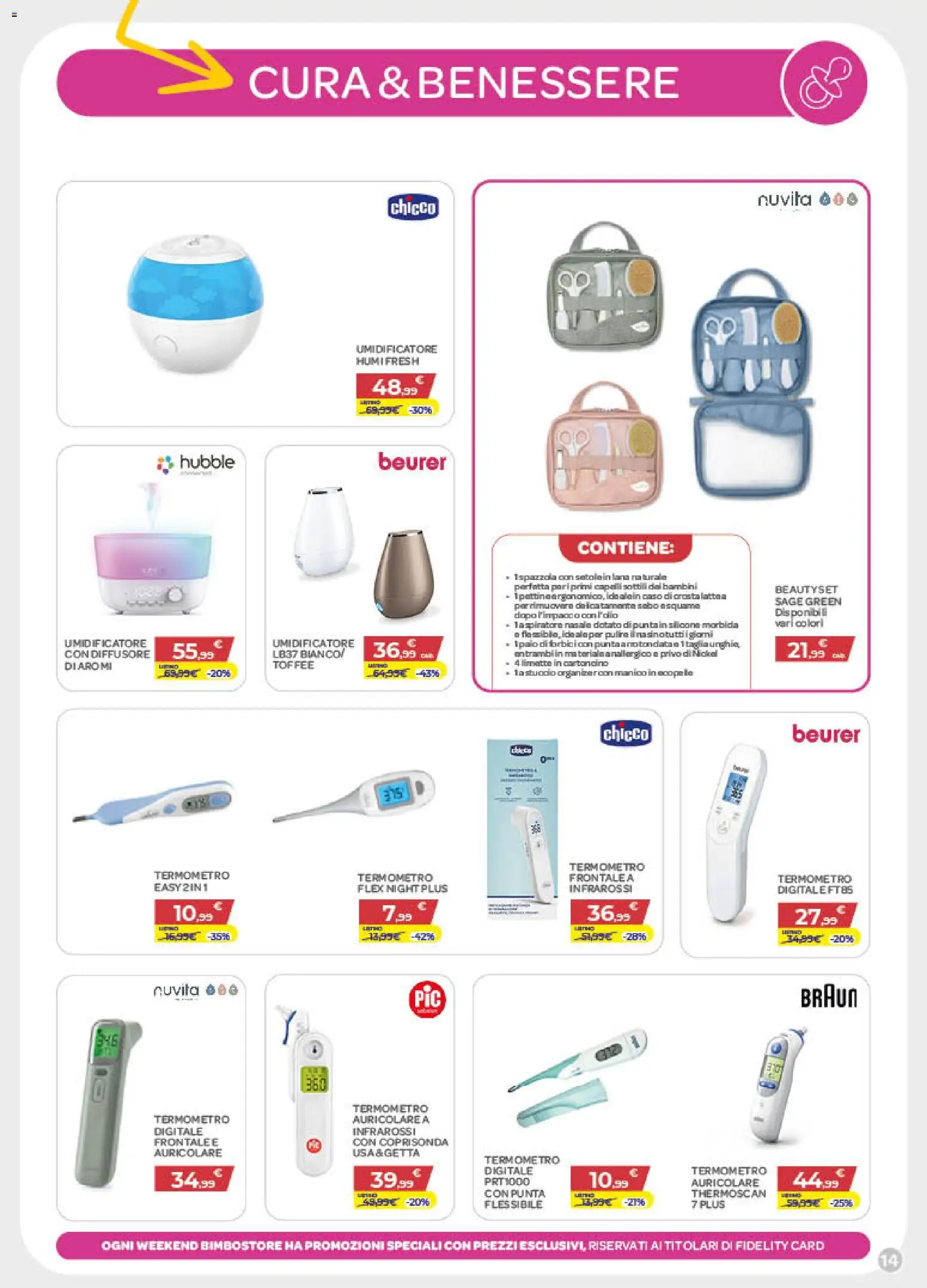 Volantino Bimbo store del 09.01.2026 | Pagina: 14 | Prodotti: Termometro