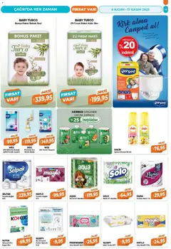 06.11.2025 tarihinden itibaren geçerli olan Çağrı Market kataloğu önizlemesi | Sayfa: 14