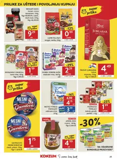 DOBRA ZOBENA KAŠA, odabrane vrste, 4x65g, pak - Pregled kataloga iz trgovine Konzum, vrijedi od 04.02.2026 | Stranica: 25