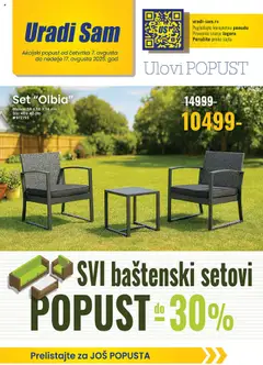Uradi Sam katalog - pregled Uradi Sam kataloga - važi od 07.08.2025