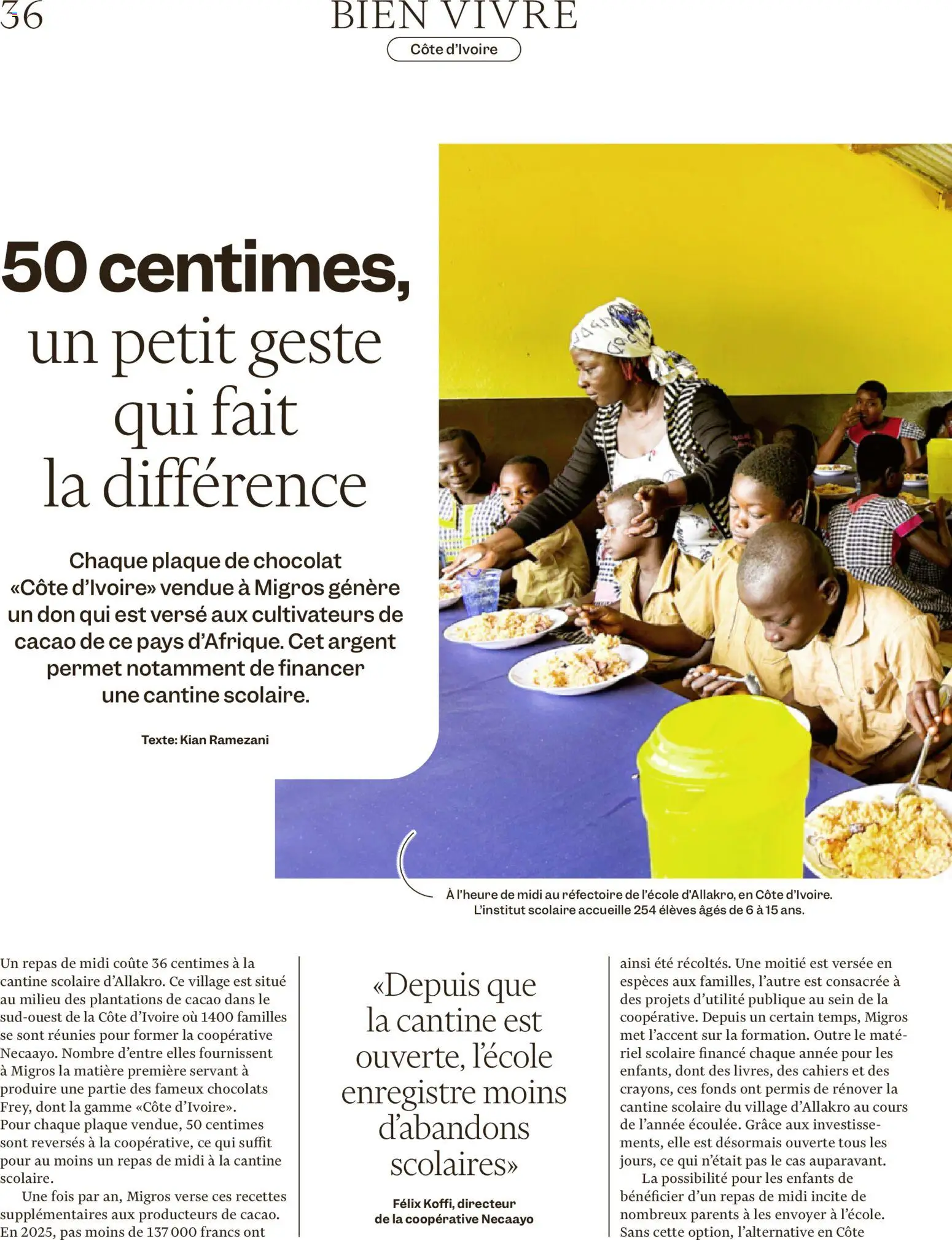 Migros Magazin FR – gültig ab 19.01.2026 | Seite: 36