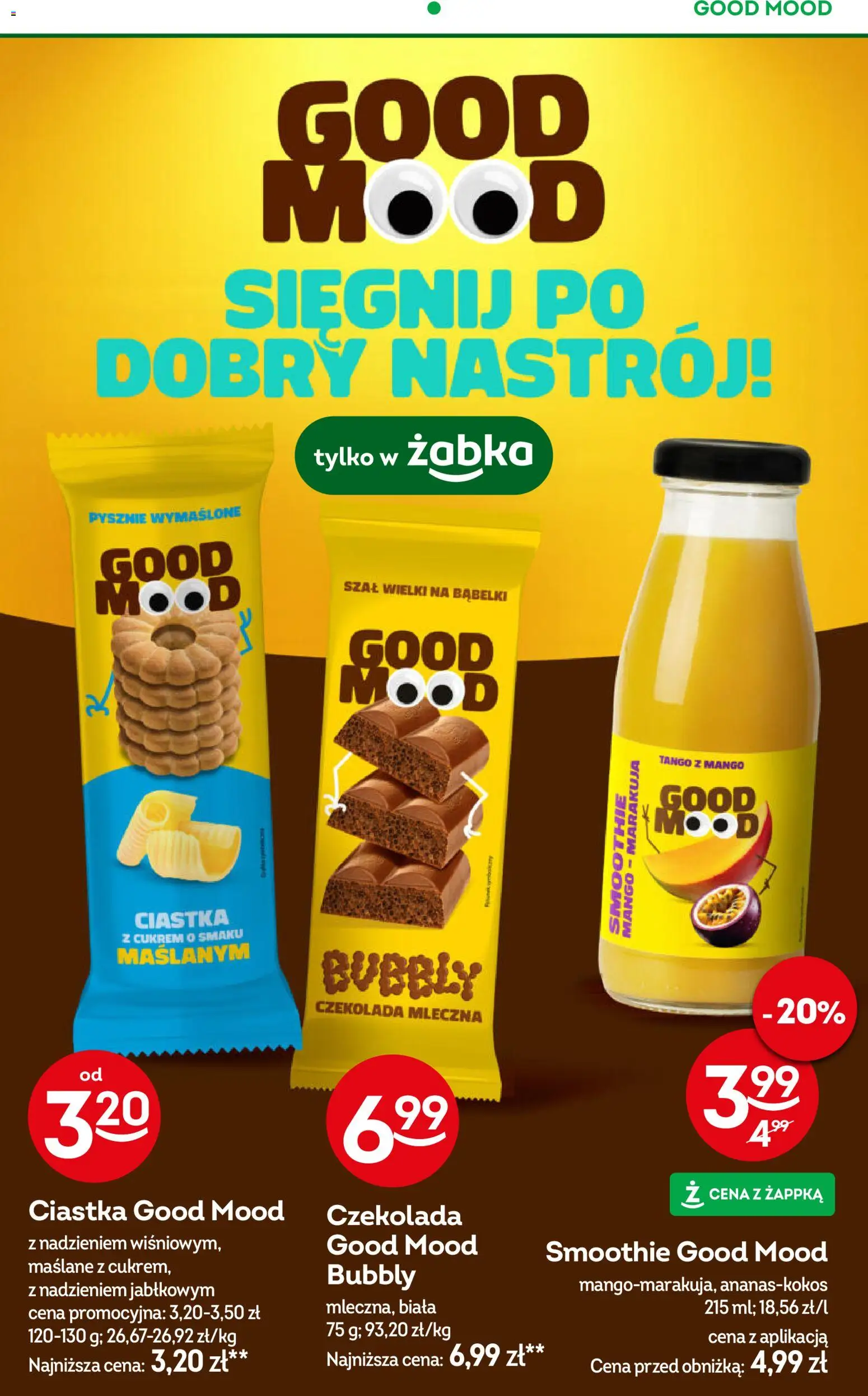 Żabka Gazetka od 25.02.2026 | Strona: 29 | Produkty: Mango, Szal, Czekolada mleczna, Ciastka