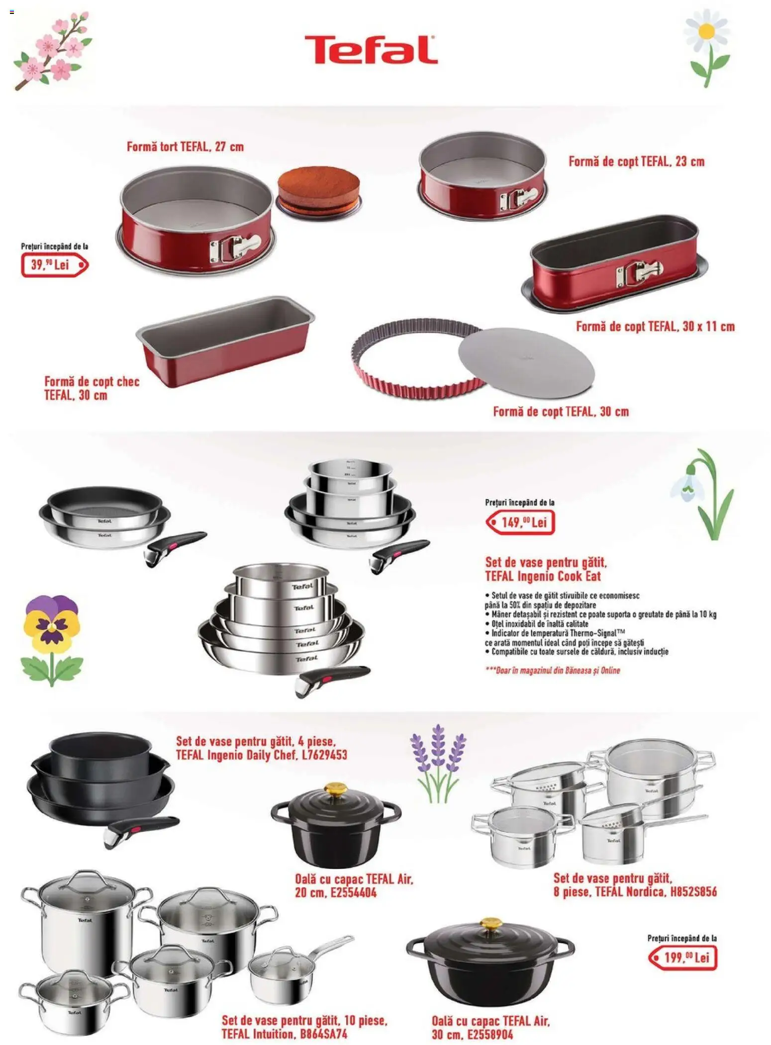 Noul catalog Carrefour – valabil de la 23.03.2026 | Pagină: 19 | Produse: Oală, Mâner, Tort