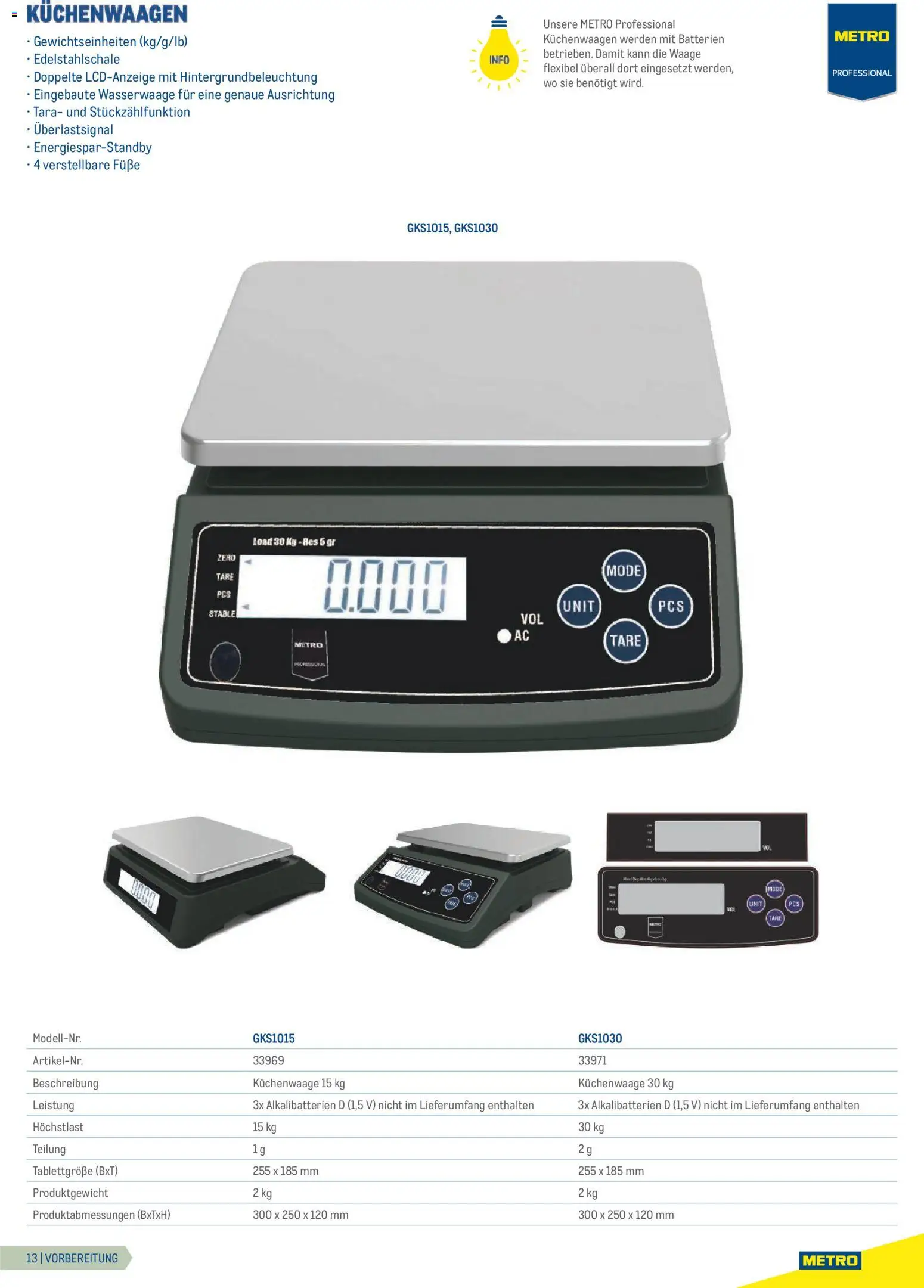 Metro Gastrogeräte gültig ab 23.02.2026 | Seite: 13