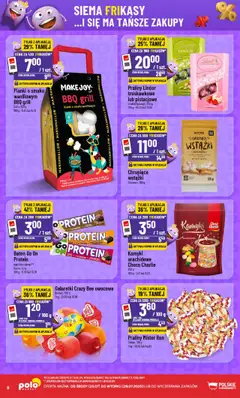 POLOmarket Gazetka - Frikasowe hity od 23.07.2025 | Strona: 8 | Produkty: Galaretki, Praliny, Baton, Pianki