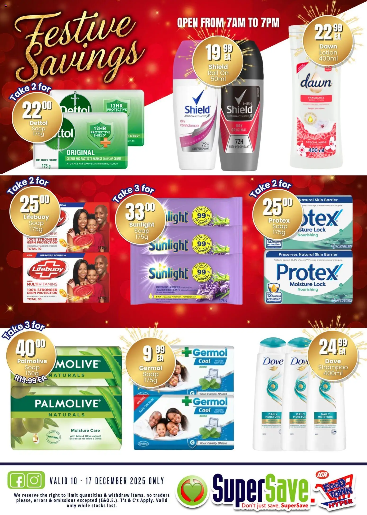 New Super Save catalogue – valid from 10.12.2025 | Page: 61 | Products: Lock, Fragrance, Soap, Lotion