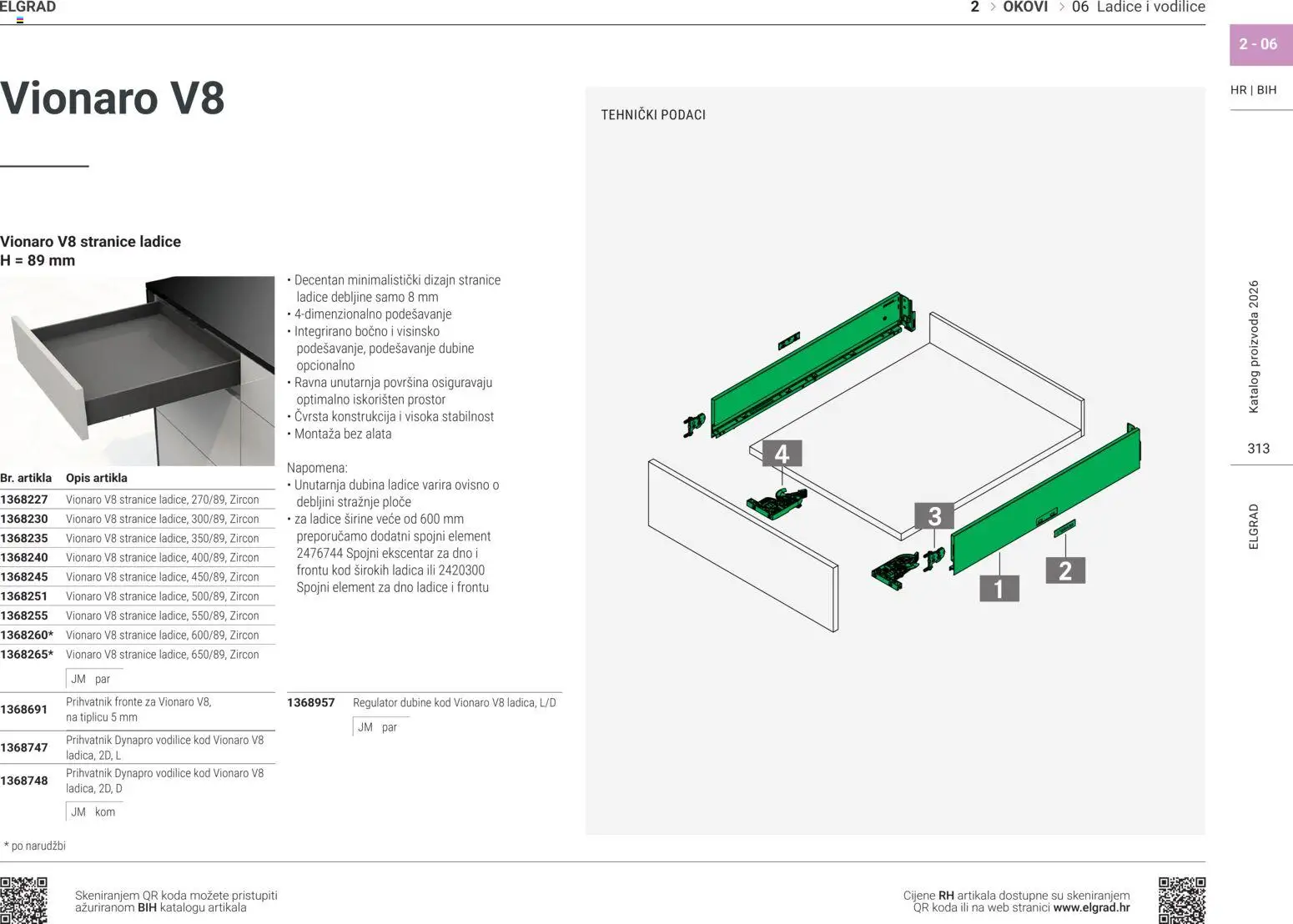 Elgrad katalog | vrijedi od 14.04.2026 | Stranica: 26 | Proizvodi: Ladice