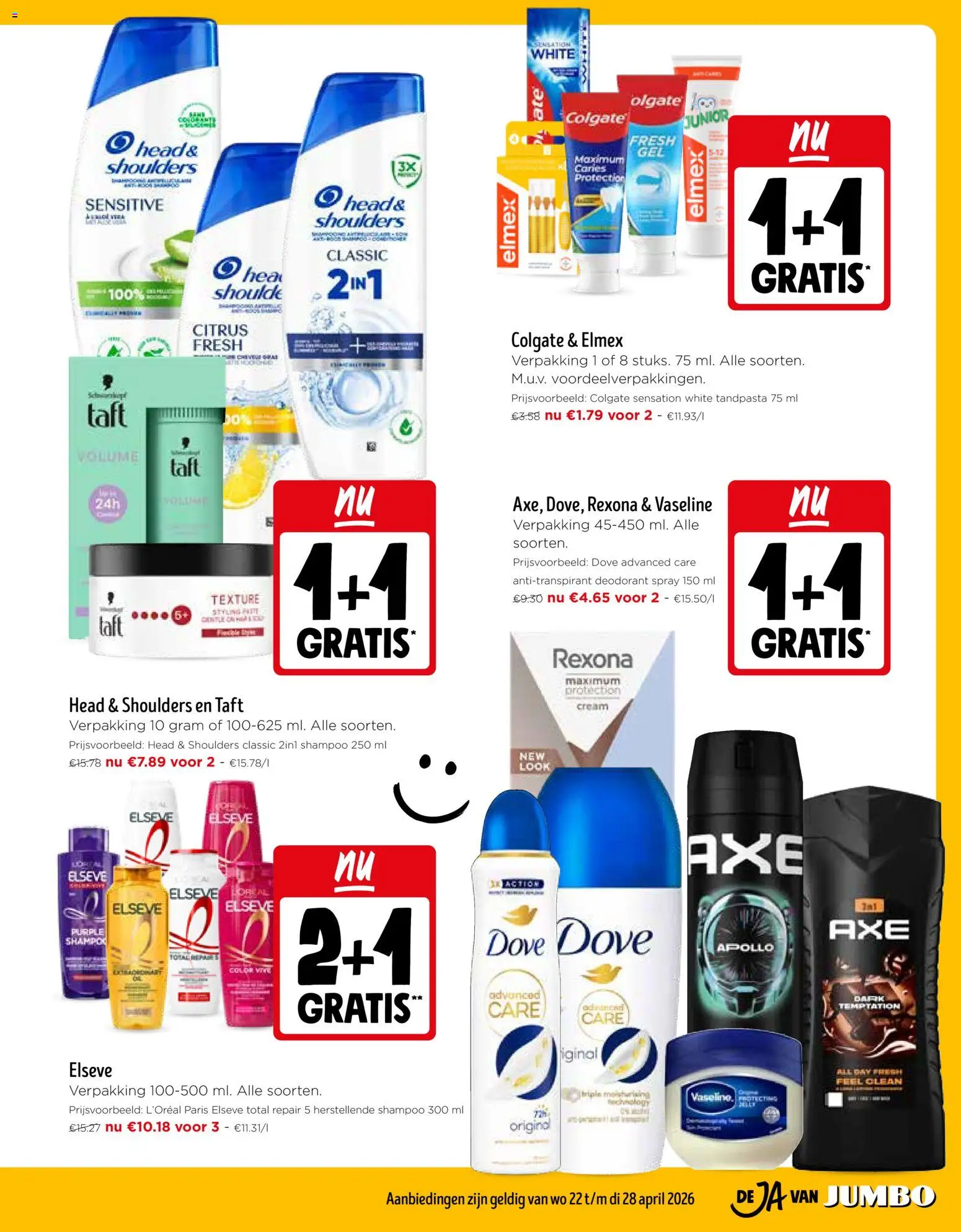 {H1} | Pagina: 13 | Producten: Libacomb, Shampoo, Deodorant, Tandpasta