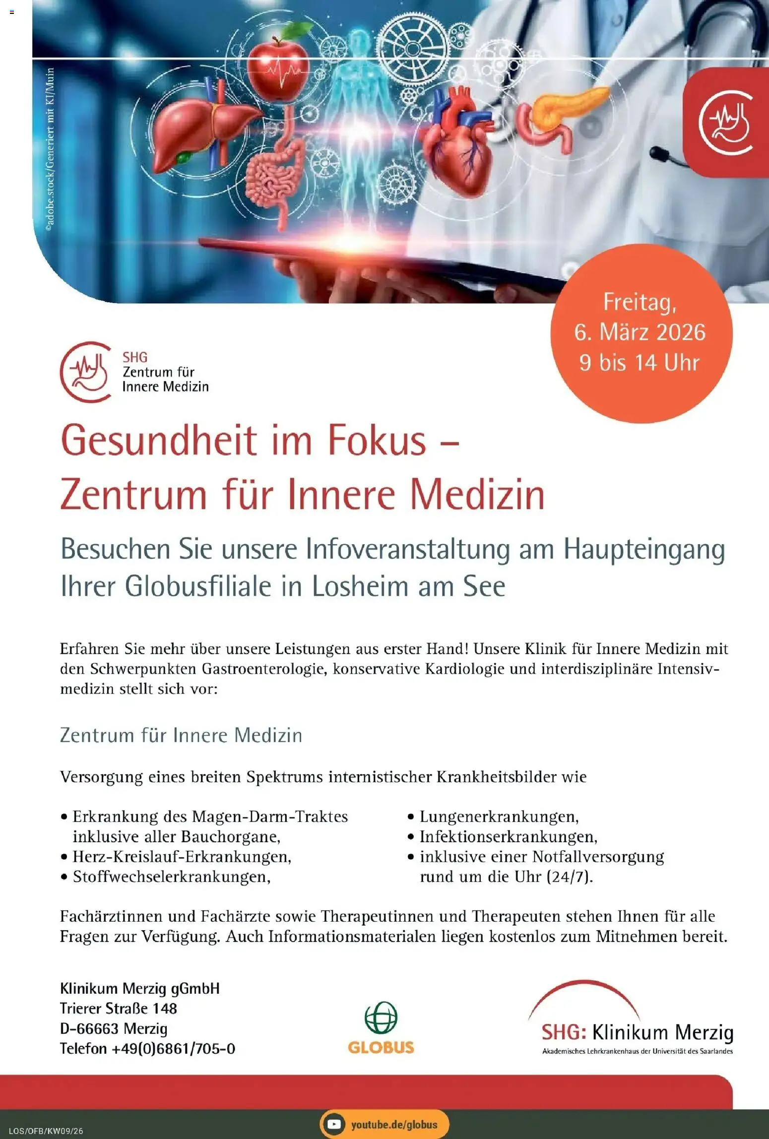 Globus Prospekt Losheim Am See – gültig ab 23.02.2026 | Seite: 26 | Produkte: Uhr