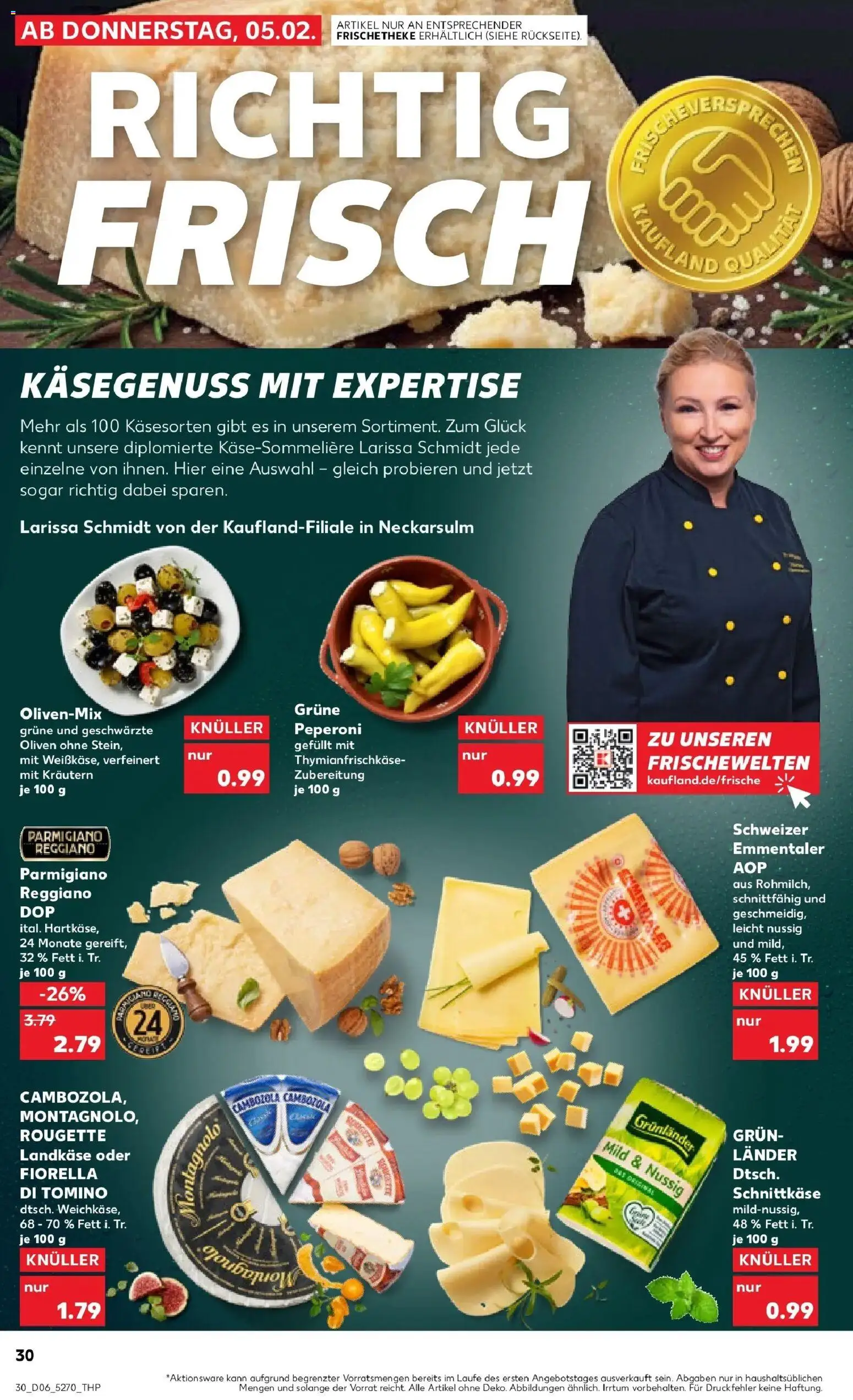 Kaufland prospekt Pfullingen	 – gültig ab 09.02.2026 | Seite: 30 | Produkte: Grunlander