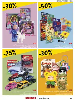 Katalog Konzum - Pregled kataloga iz trgovine Konzum, vrijedi od 18.03.2026 | Stranica: 49