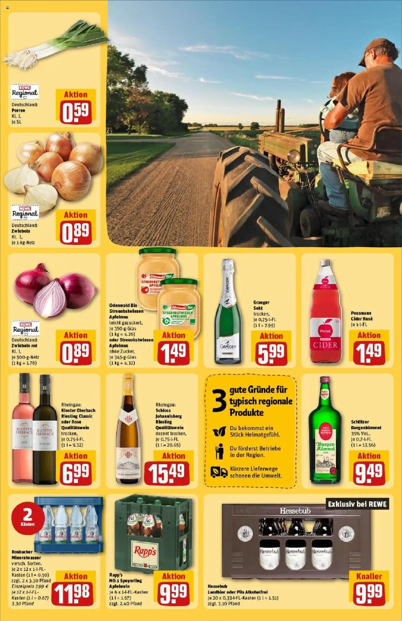 Rewe prospekt Stockstadt	 – gültig ab 01.09.2025 | Seite: 25 | Produkte: Sekt, Pils, Apple, Zwiebeln