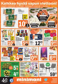 Minimani-mainoslehti voimassa 28.04.2026 alkaen