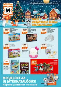 Müller - Játékprospektus - amely érvényes a következő dátumtól: 01.12.2025